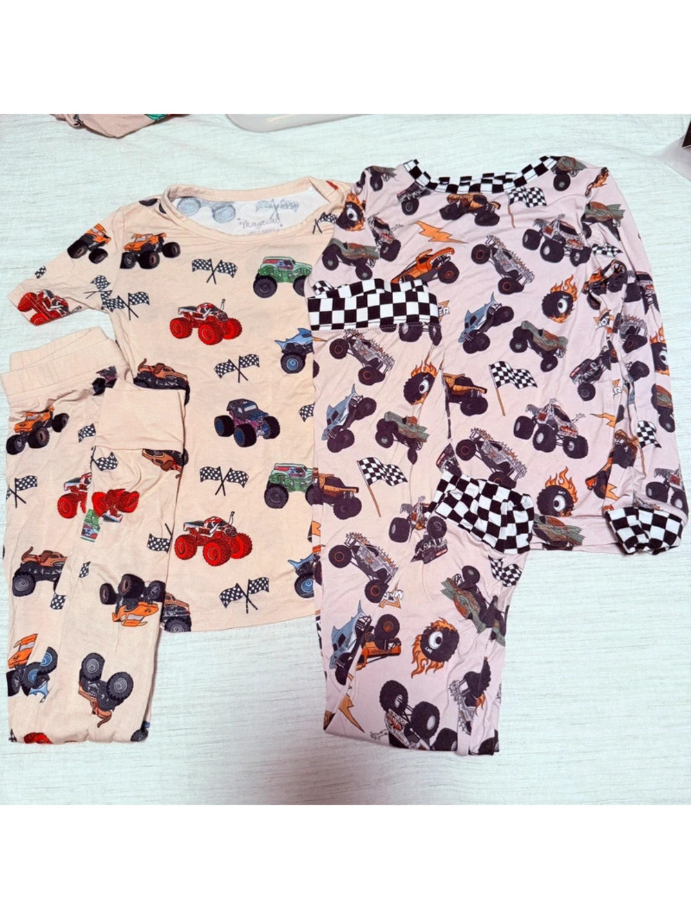 Cute zo designs and small shop after all monster jam pajama bundle